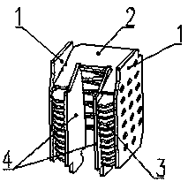 Arc extinguish chamber of molded case circuit breaker