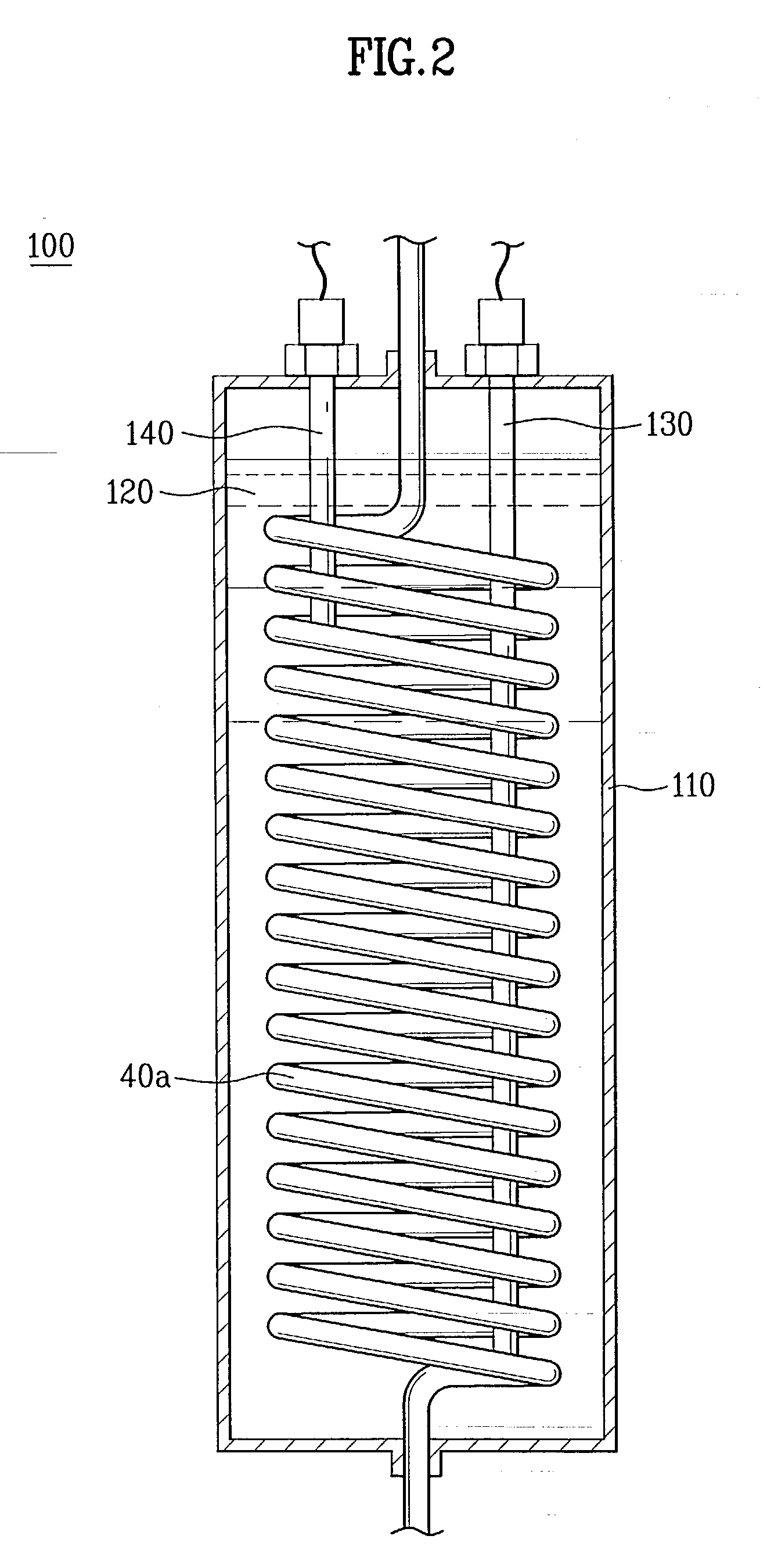 Water heating apparatus and refrigerator having the same