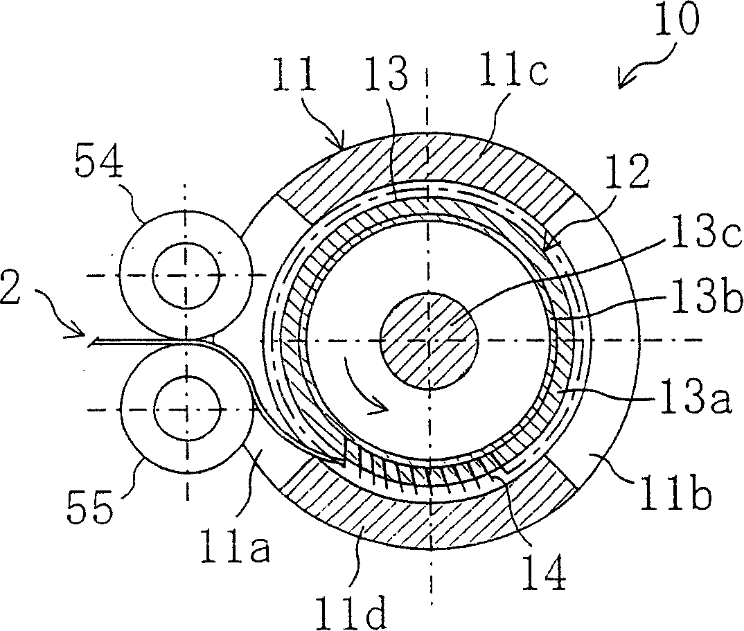 Needle blade roll for quasi-cotton producing device