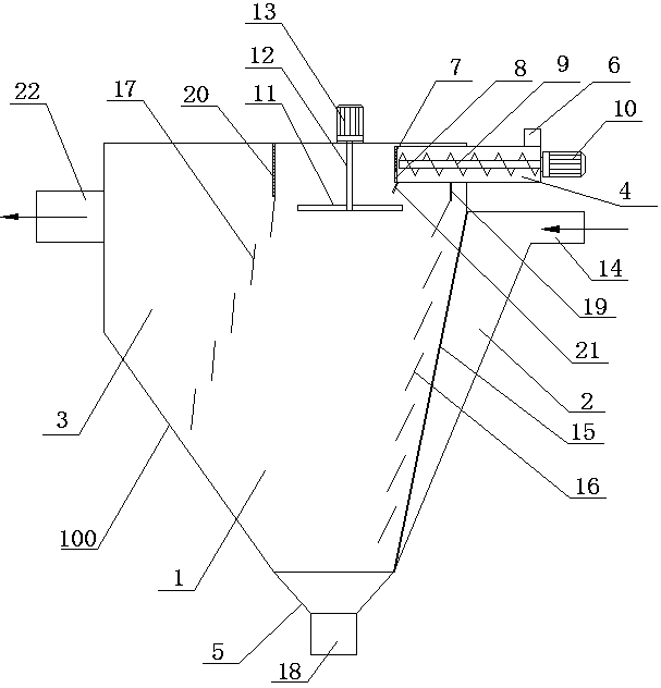 Special powder concentrator for dinas, of coal milling system