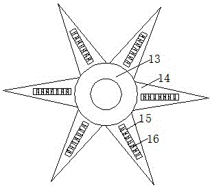 Stirring device for adhesive