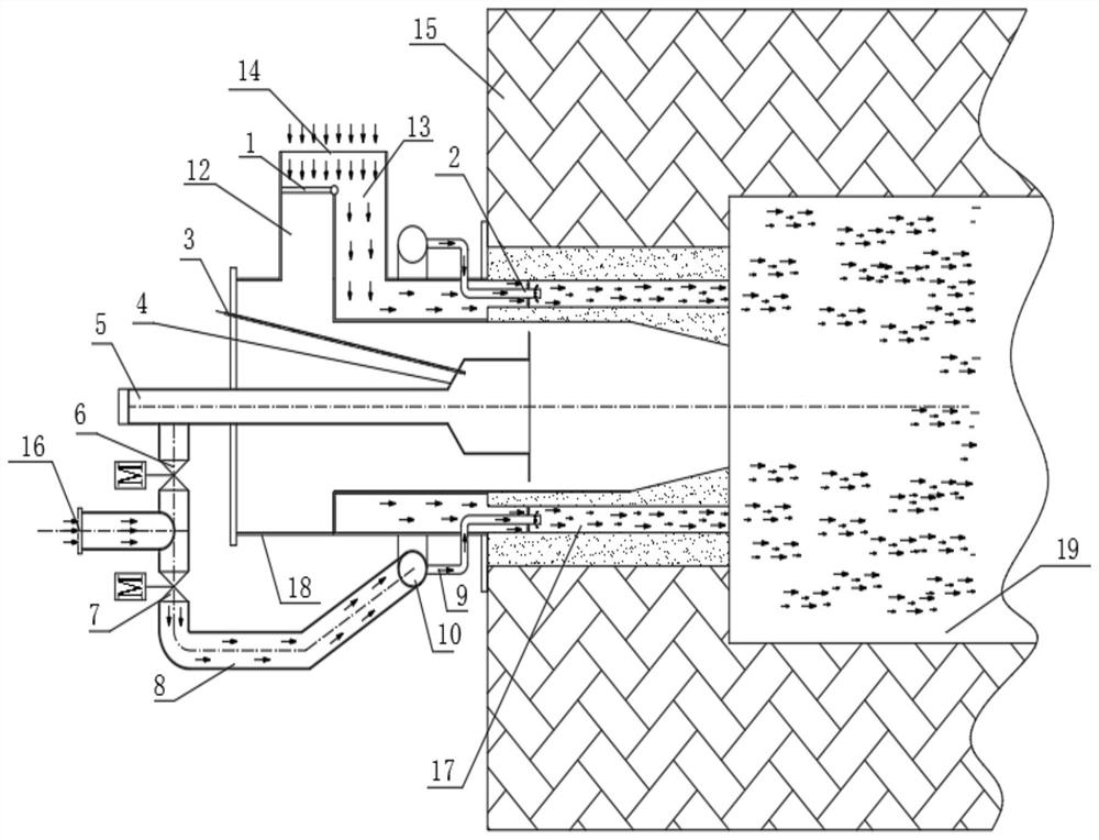 Premixing type low-NOx burner