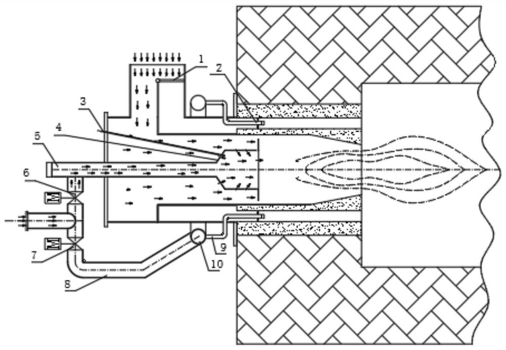 Premixing type low-NOx burner