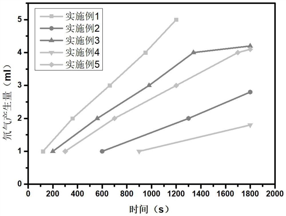 a ruo  <sub>2</sub> Foamed nickel composite electrode and its preparation method and application