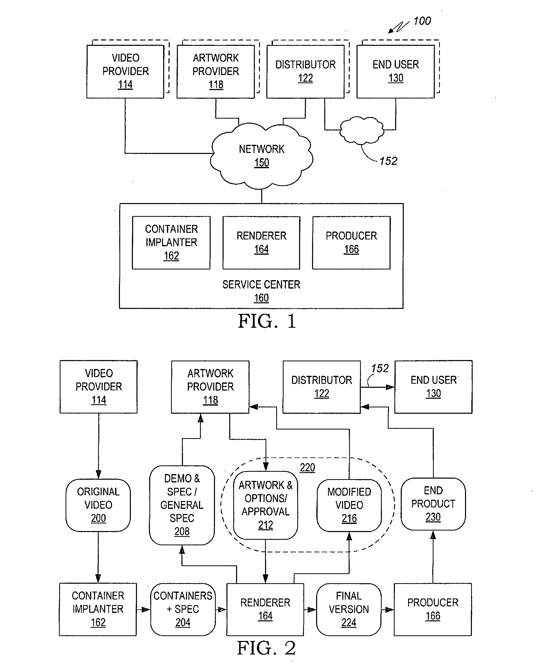 System and method for virtual content placement