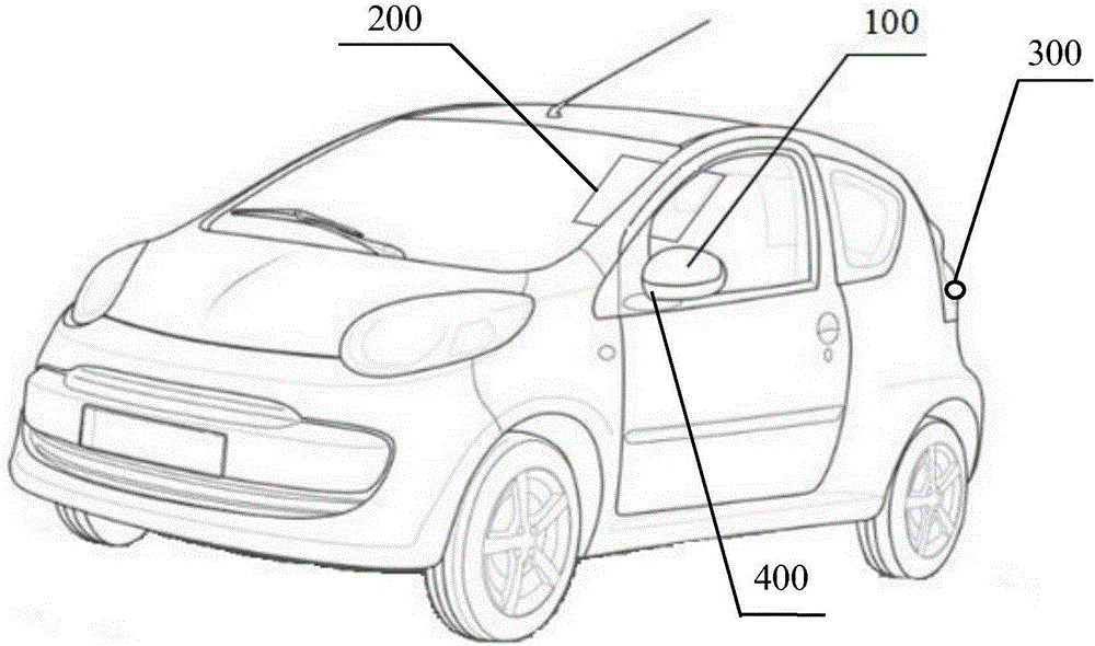 Visual field expanding system and method for car driver