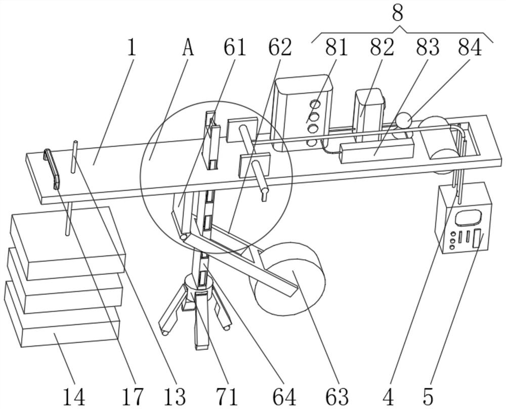 Data acquisition device and system based on industrial internet operation