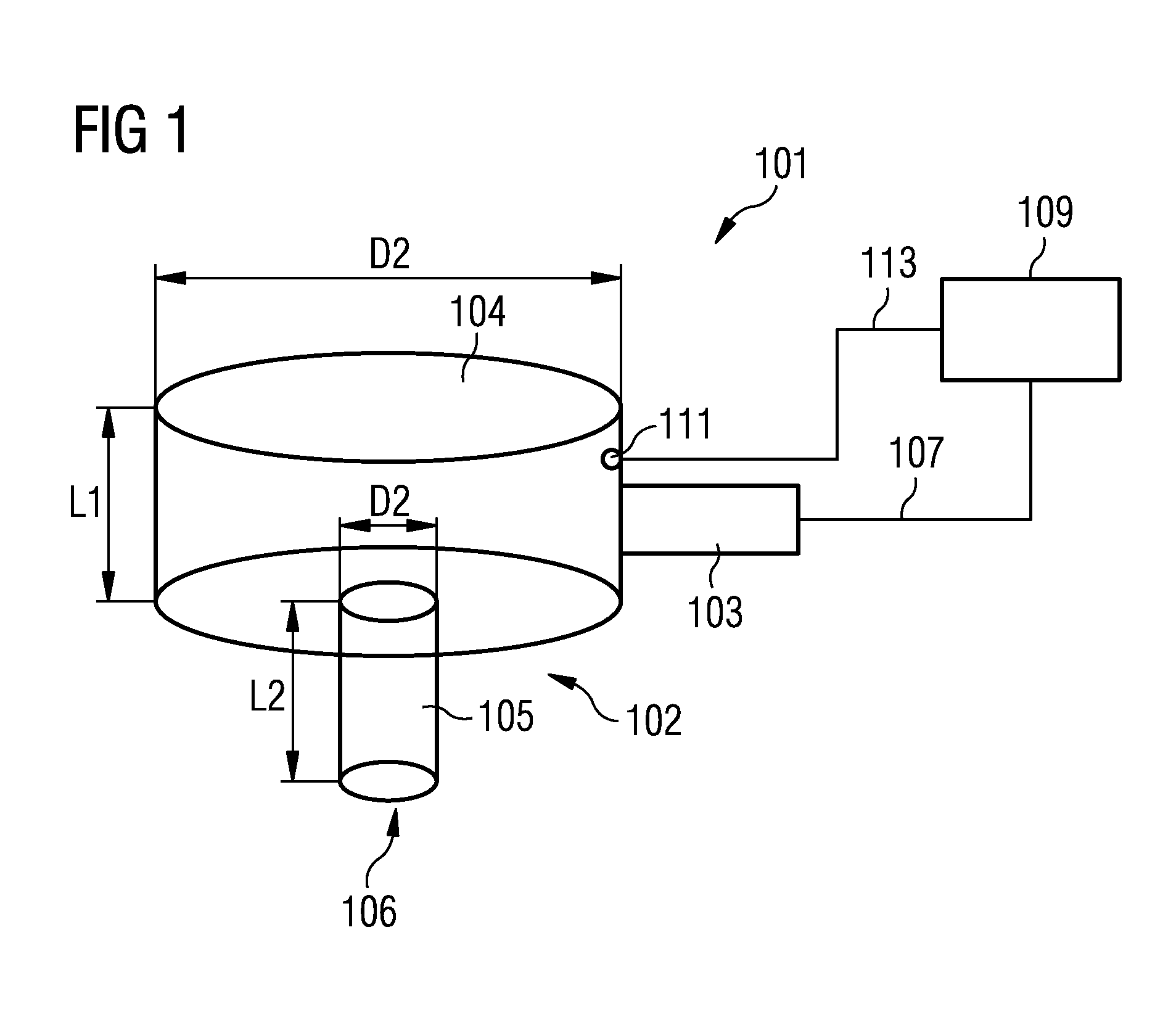 Resonator device for damping the pressure oscillation within a combustion chamber and a method for operating a combustion arrangement