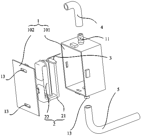 Phase-change defrosting device, refrigeration equipment and defrosting method