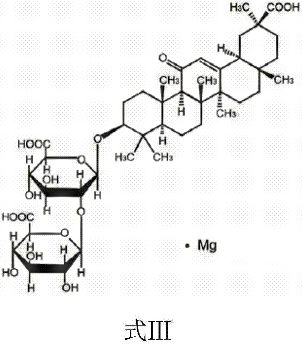 Application of isoglycyrrhizic acid to preparation of drugs used for treating hyperuricemia