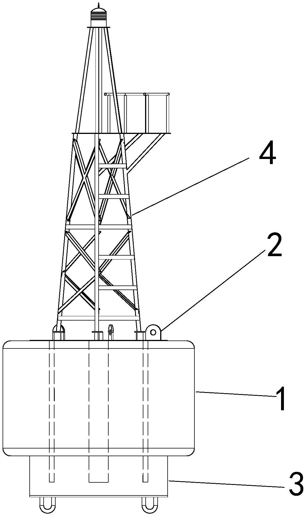 Navigation mark and making method thereof