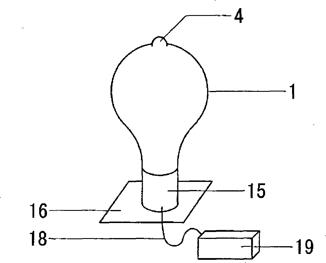 Electrodeless discharge lamp, and lighting equipment, and method for manufacturing electrodeless discharge lamp
