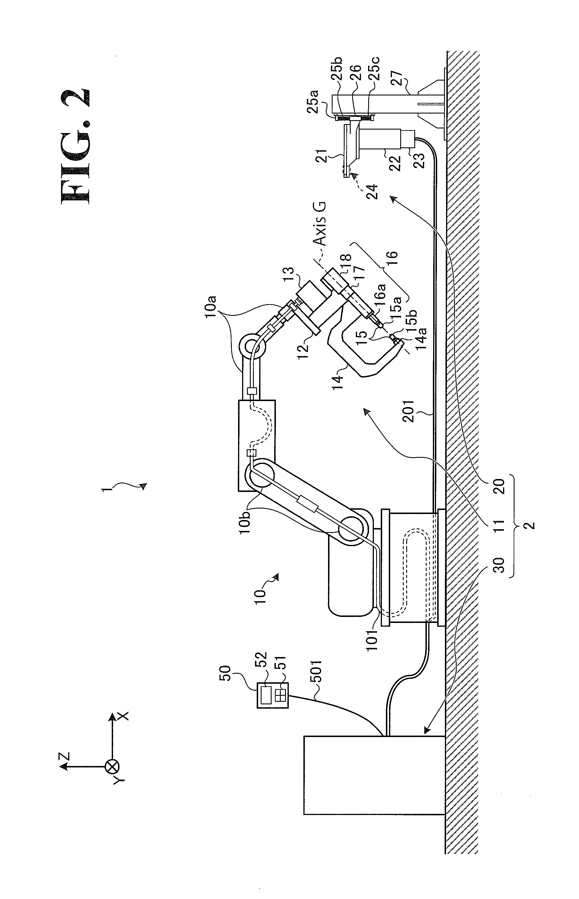 Grinding system and spot welding system