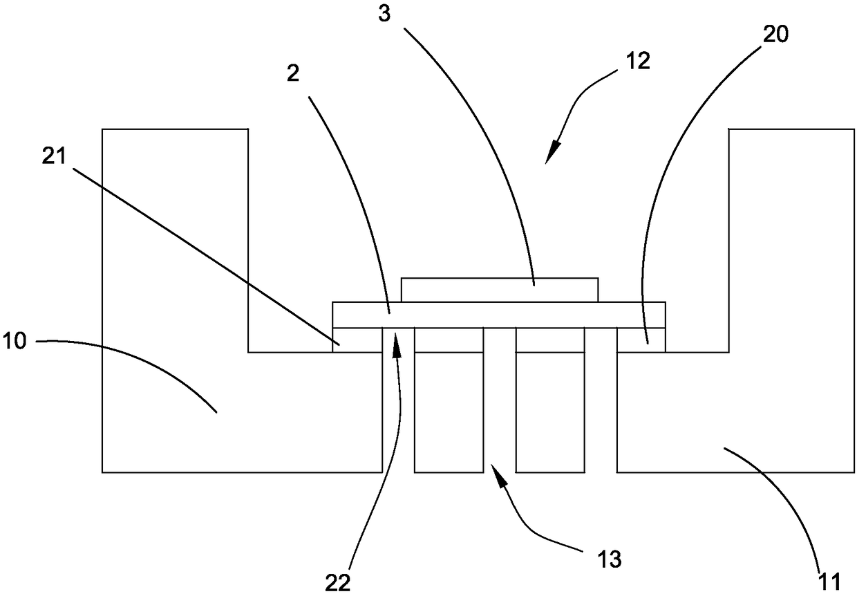 Camera module for improving flatness as well as photosensitive component and manufacturing method thereof