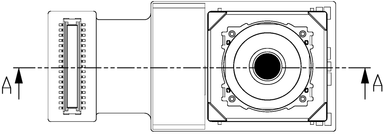 Camera module for improving flatness as well as photosensitive component and manufacturing method thereof