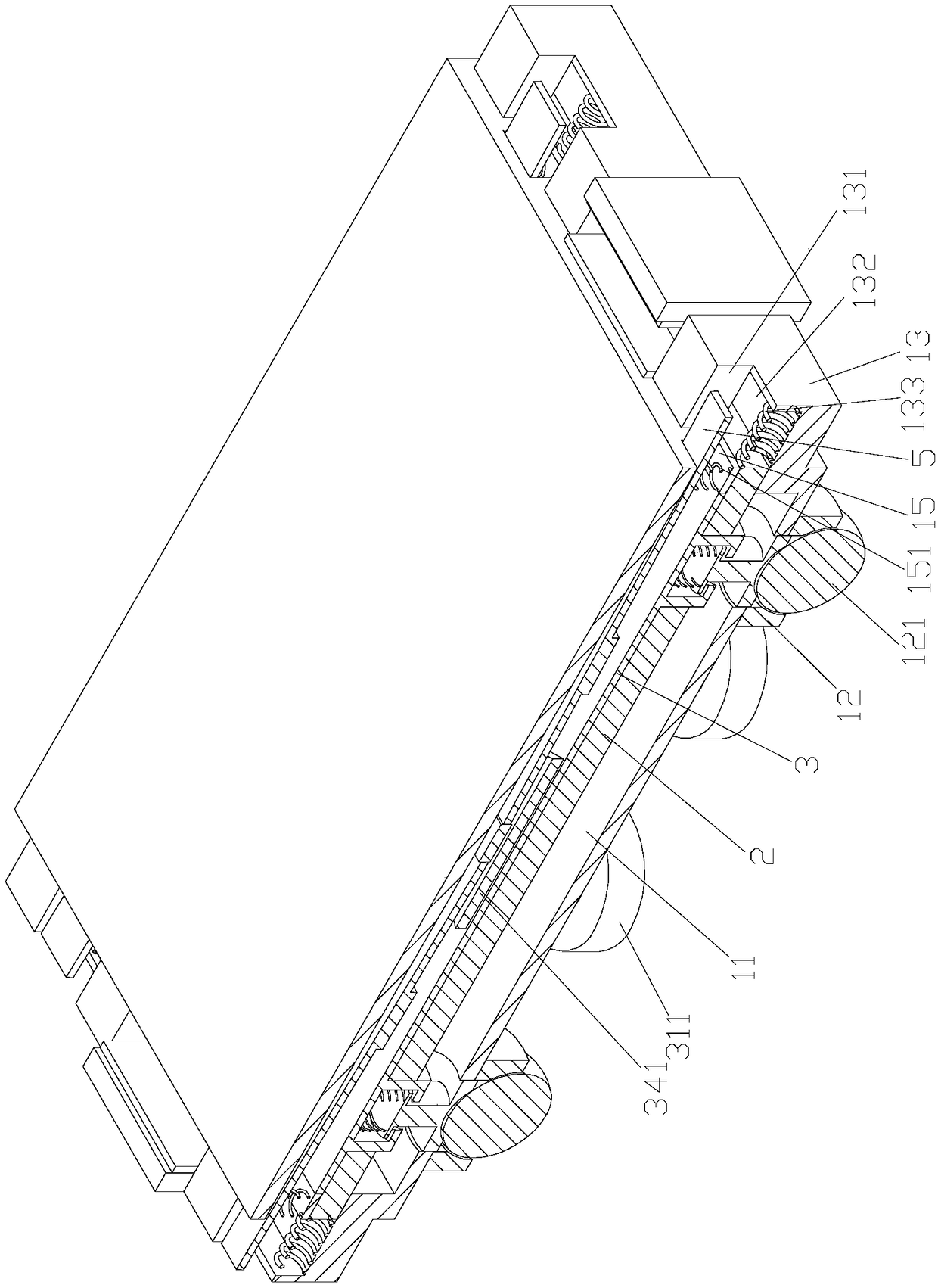 Movable base of machine tool