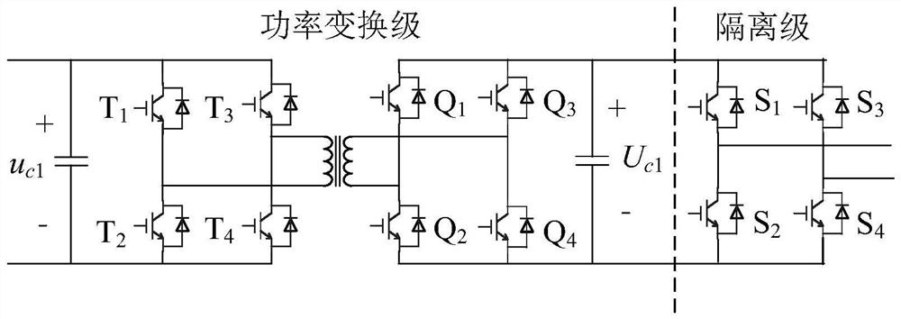 Photovoltaic direct-current transformer topological structure and non-locking fault ride-through control method