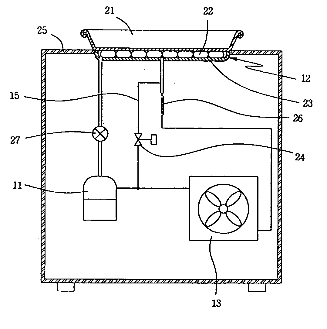 Apparatus for manufacturing ices