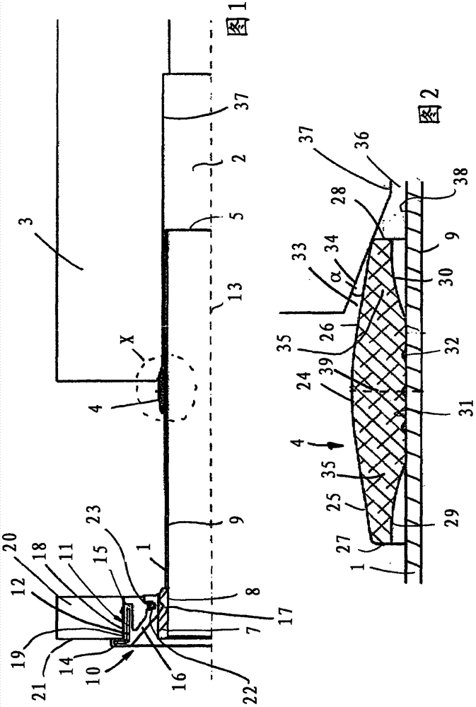 Combustion chamber gasket seal for combustion engines of vehicles, preferably of motor vehicles