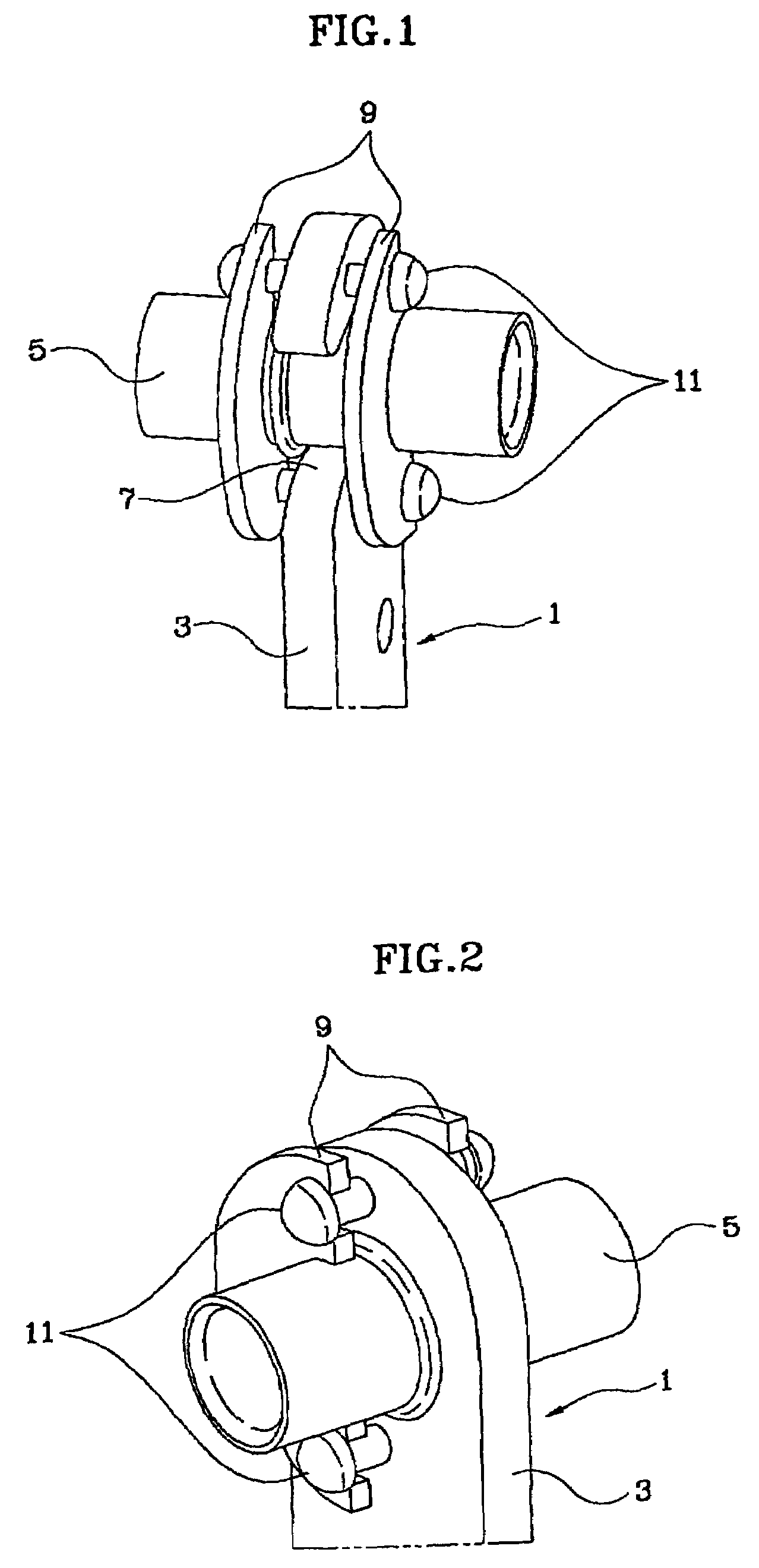 Installation structure of brake pedal