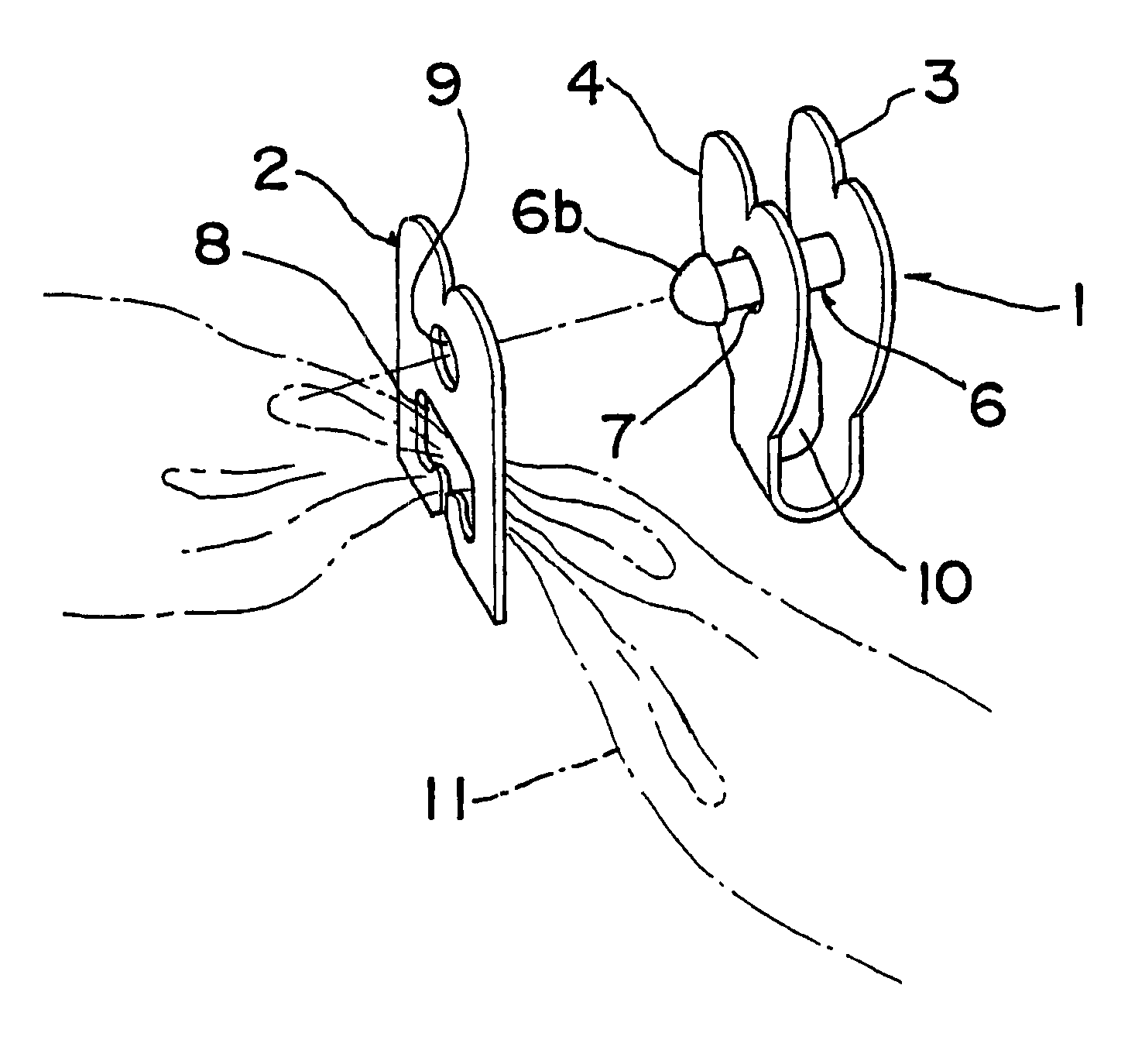 Decorative ribbon forming device, and decorative ribbon forming and mounting device