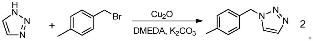 A kind of synthetic method of 1,2,3-triazole derivatives substituted at n1 position