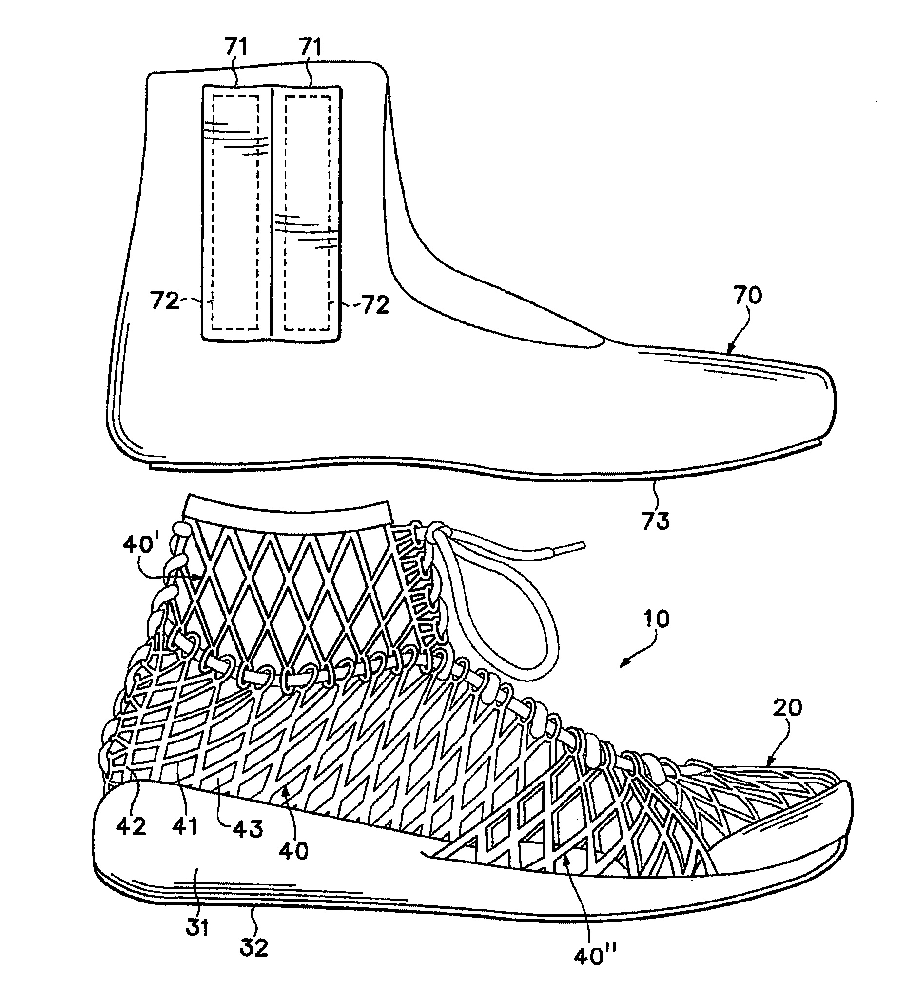 Article of Footwear Having an Upper with a Matrix Layer