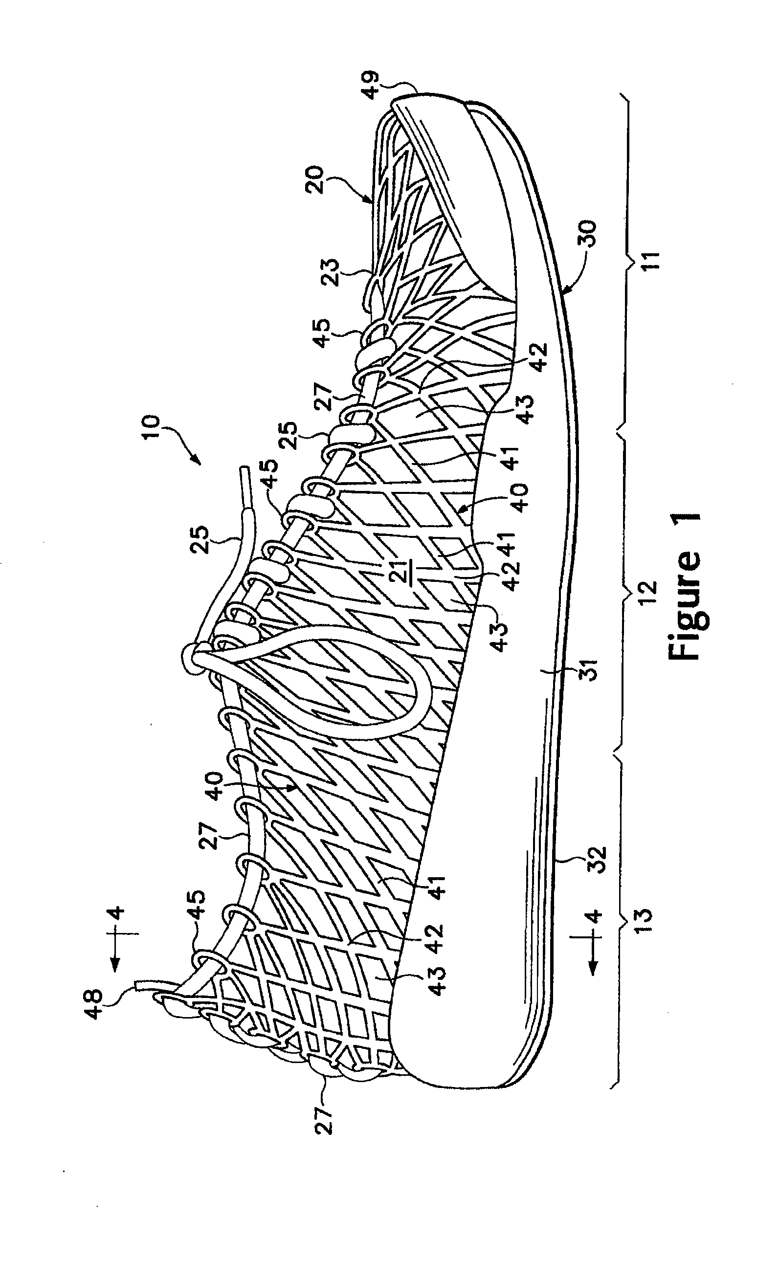 Article of Footwear Having an Upper with a Matrix Layer