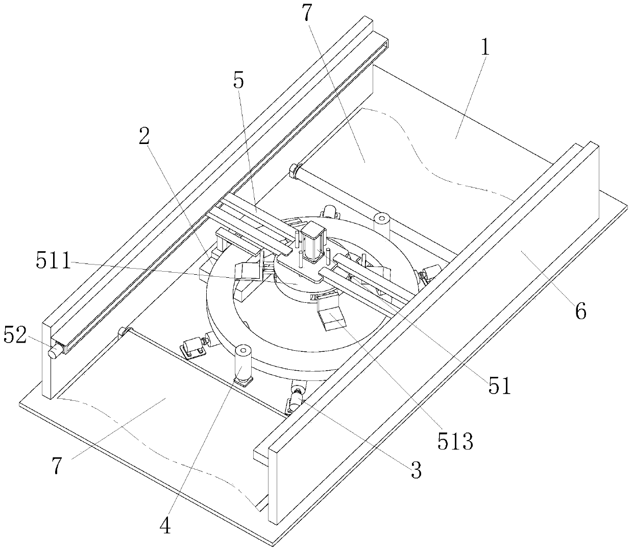 Cable strapping machine capable of achieving automatic loading and unloading for connecting cable production for energy storage battery