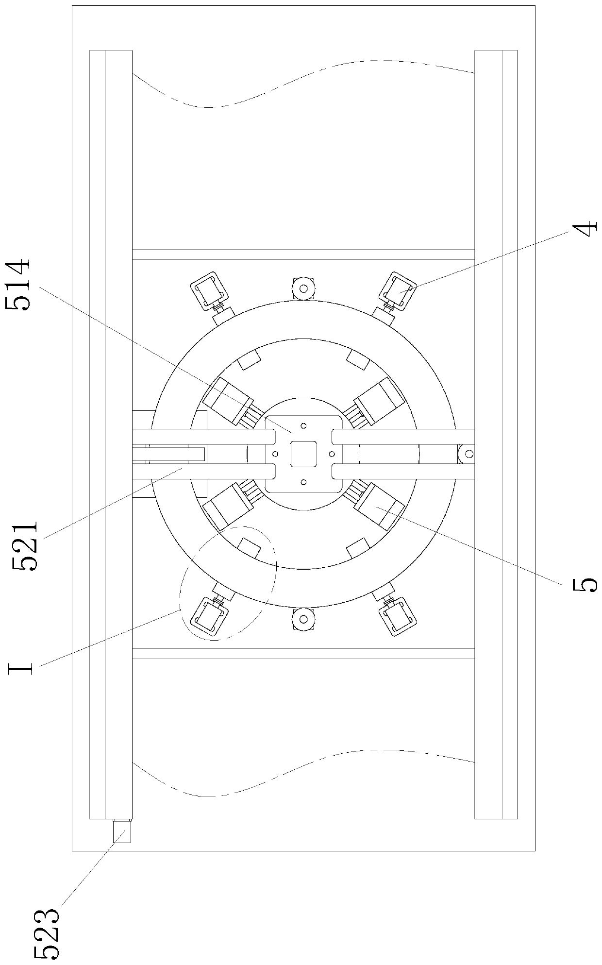 Cable strapping machine capable of achieving automatic loading and unloading for connecting cable production for energy storage battery