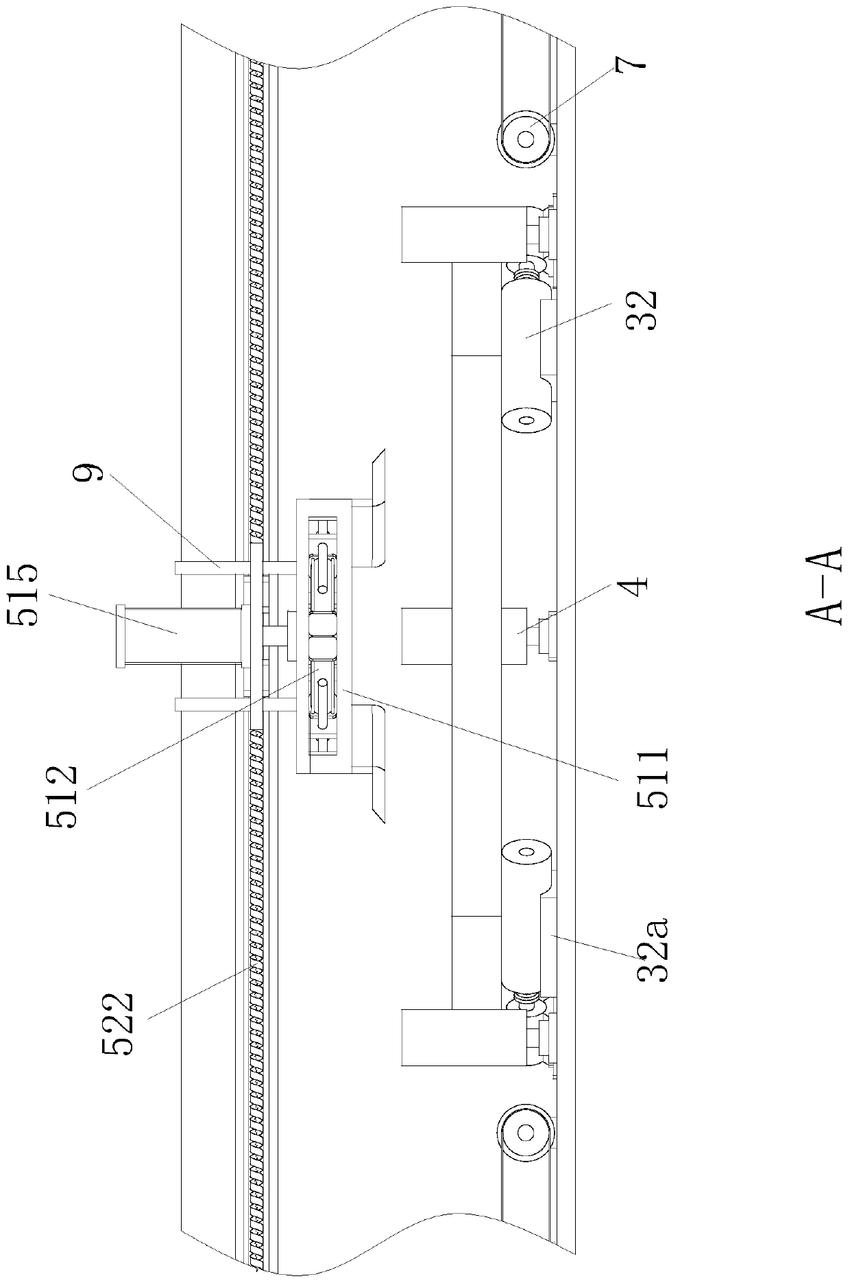 Cable strapping machine capable of achieving automatic loading and unloading for connecting cable production for energy storage battery