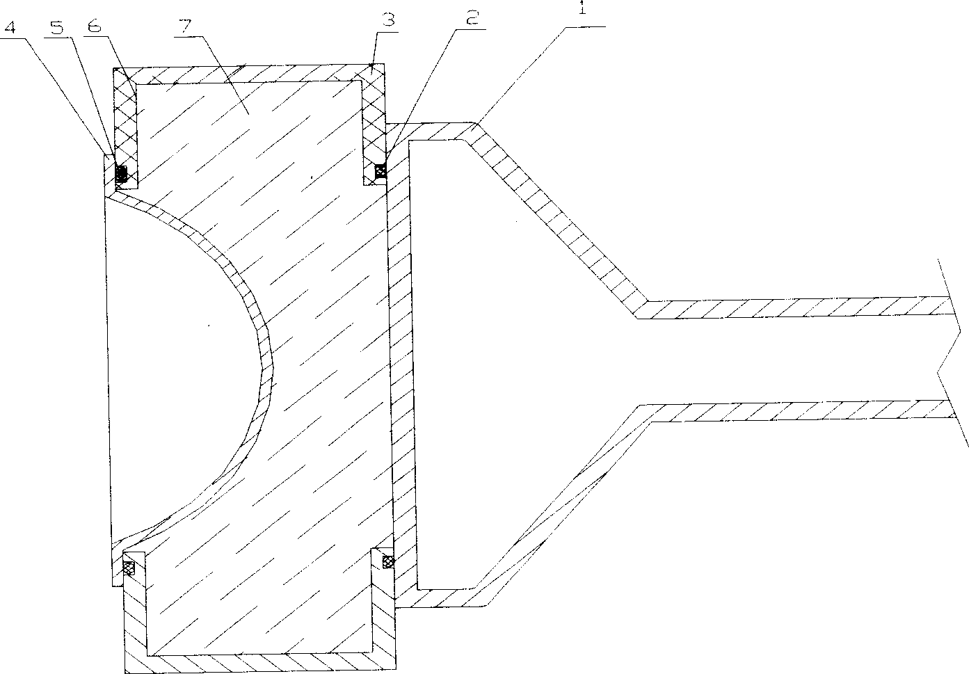 Projection television projecting subassembly