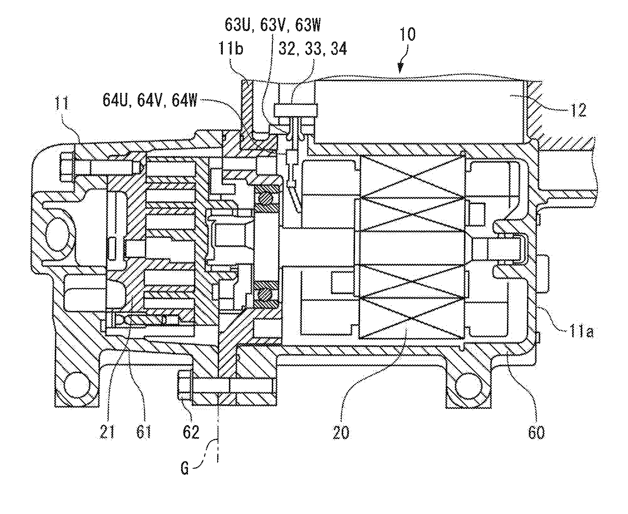 Integrated electric compressor