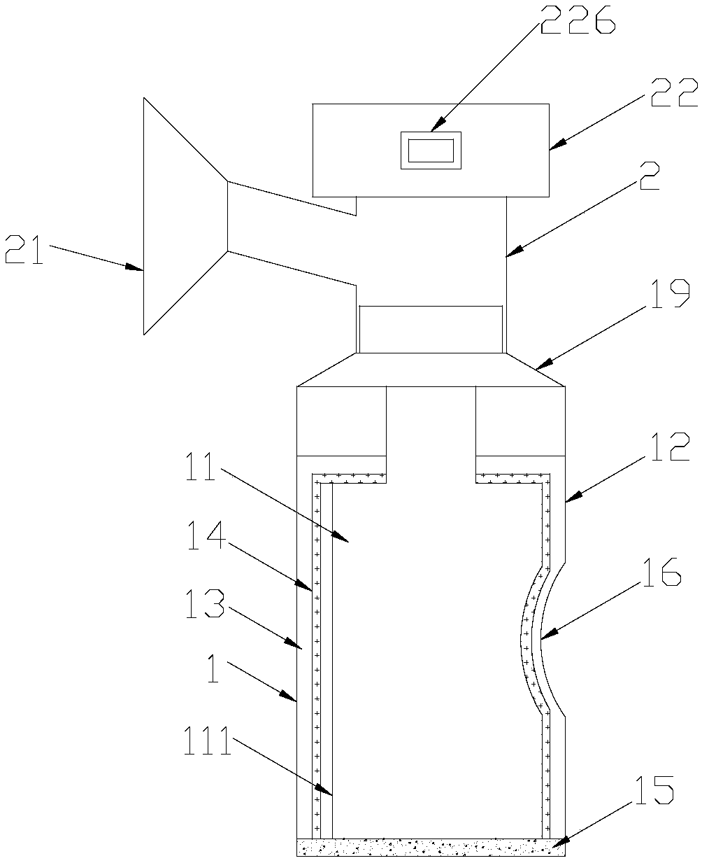 Breast milk collection device capable of controlling amount