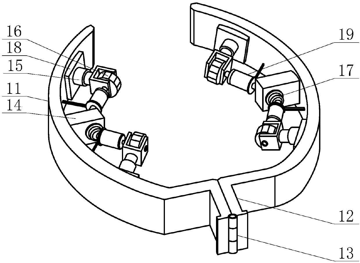 Automatic measuring device for pole and tower electric transmission line jumper sag