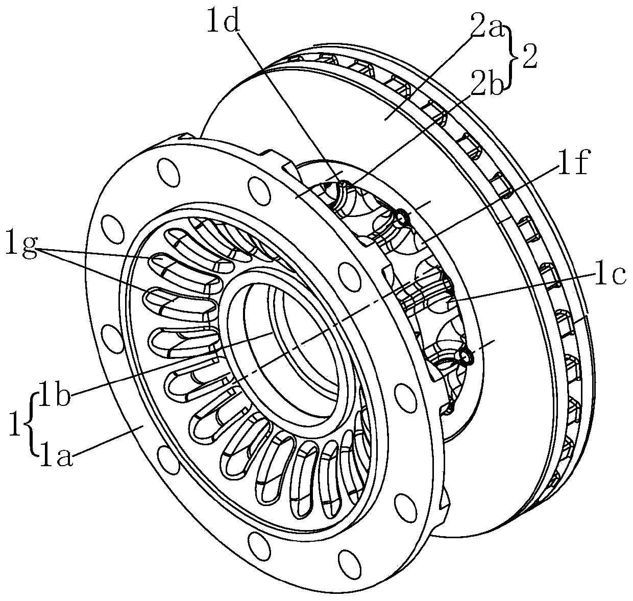 Assembly method of pin-type hub brake disc assembly for commercial vehicles