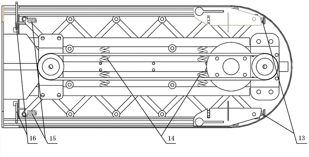 Fixture for non-woven fabric automatic sewing shoe cover machine