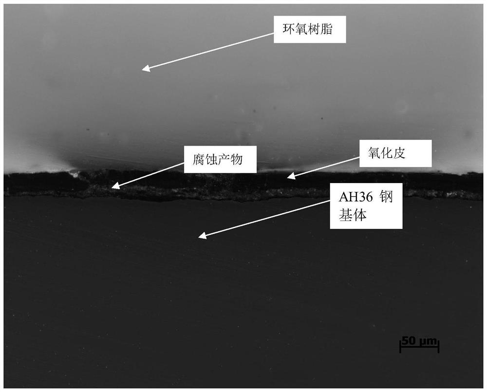 A method for distinguishing red scale and red corrosion products of hot-rolled steel