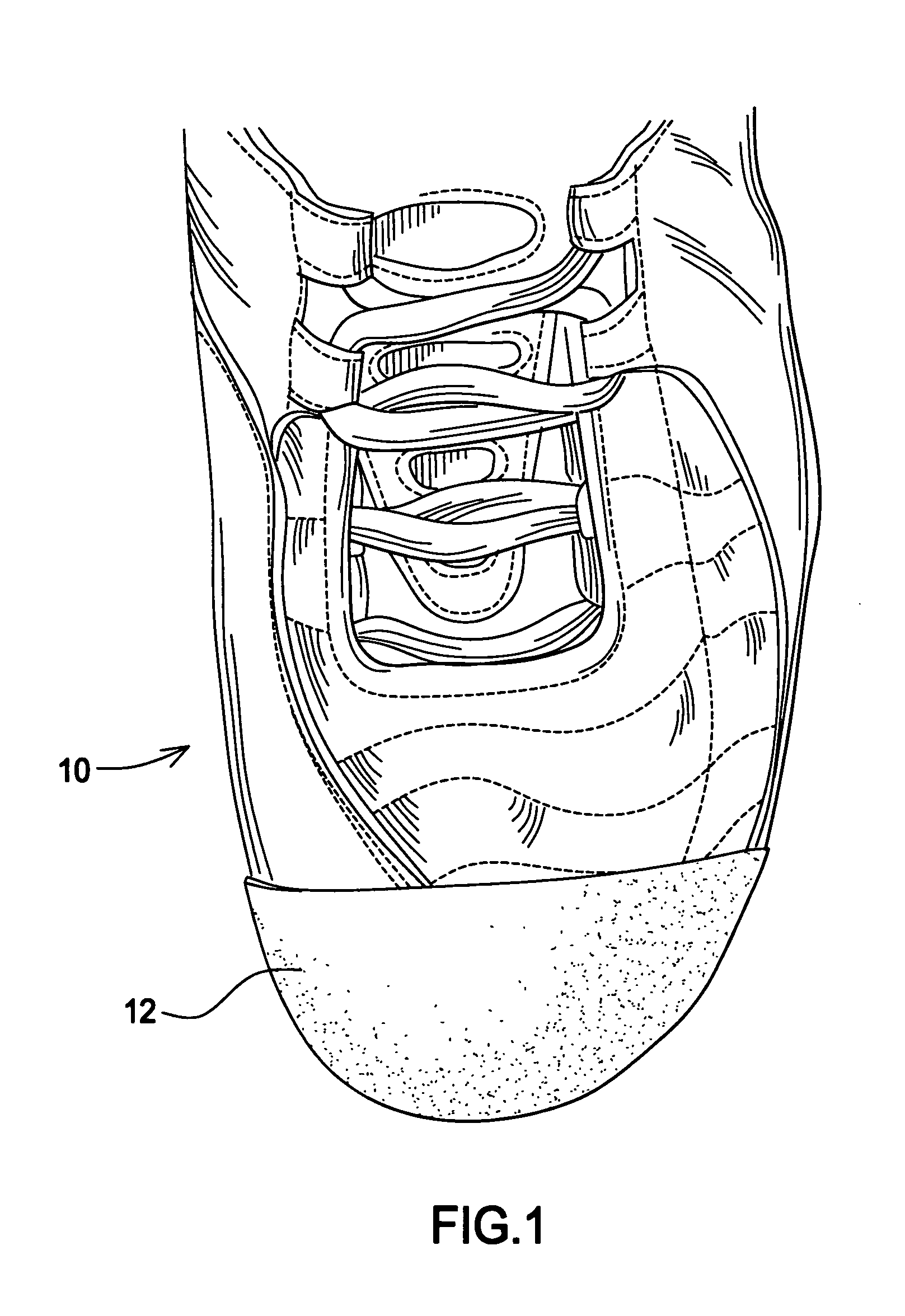 Spray-formed reinforcement for footwear