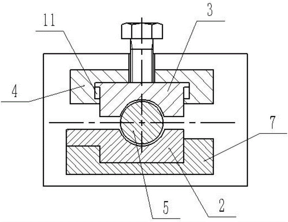 Electric energy meter secondary voltage line safety protection connecting device