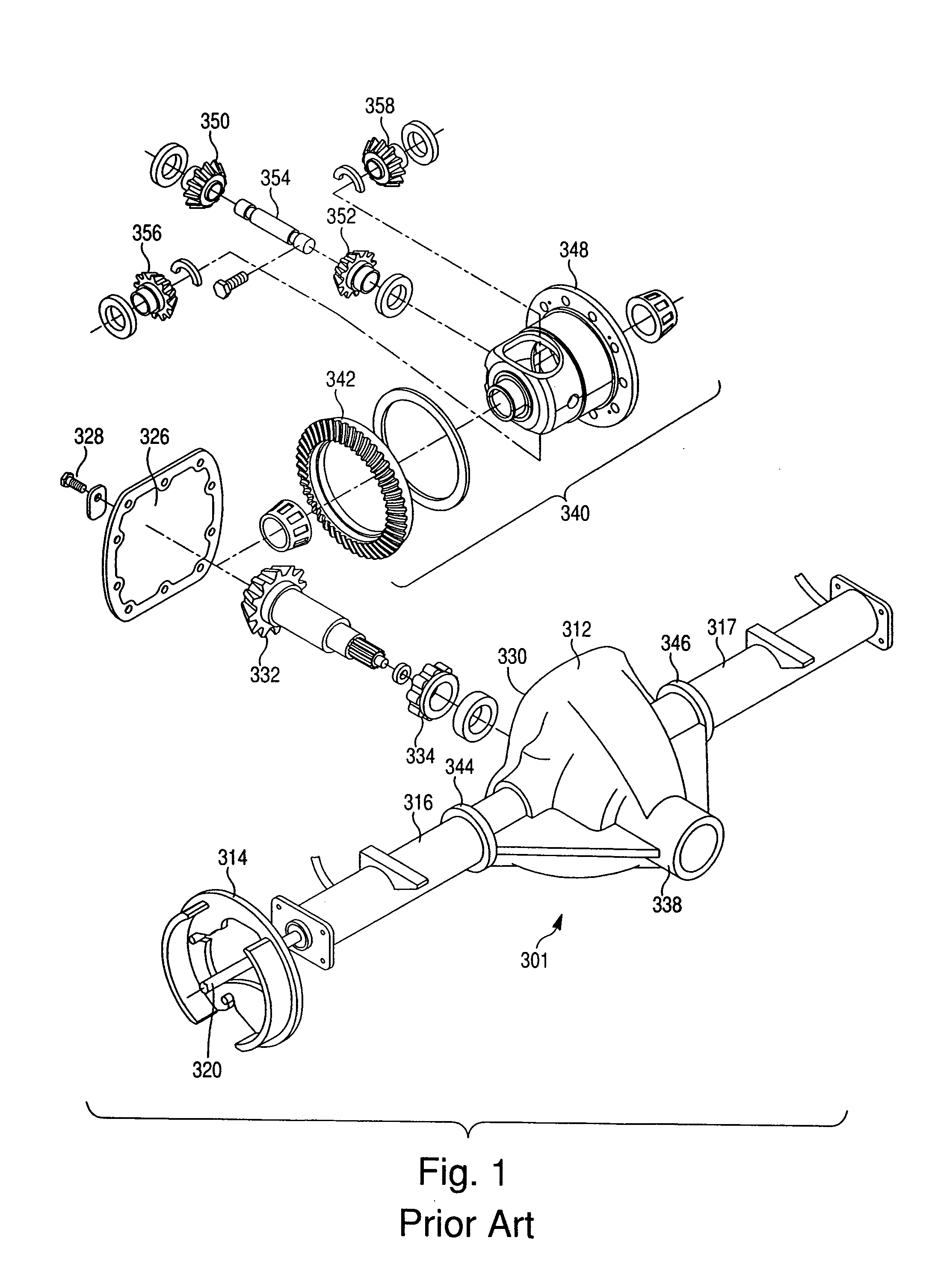 Drive axle for motor vehicles and method for assembling the same