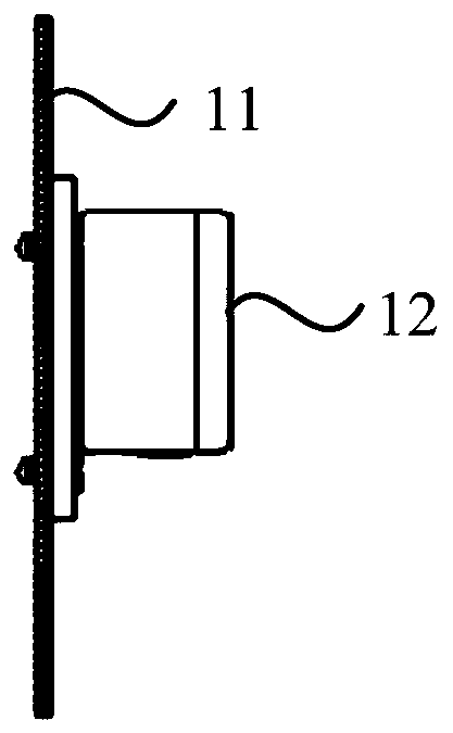 Underground garage carbon monoxide concentration monitoring system and method