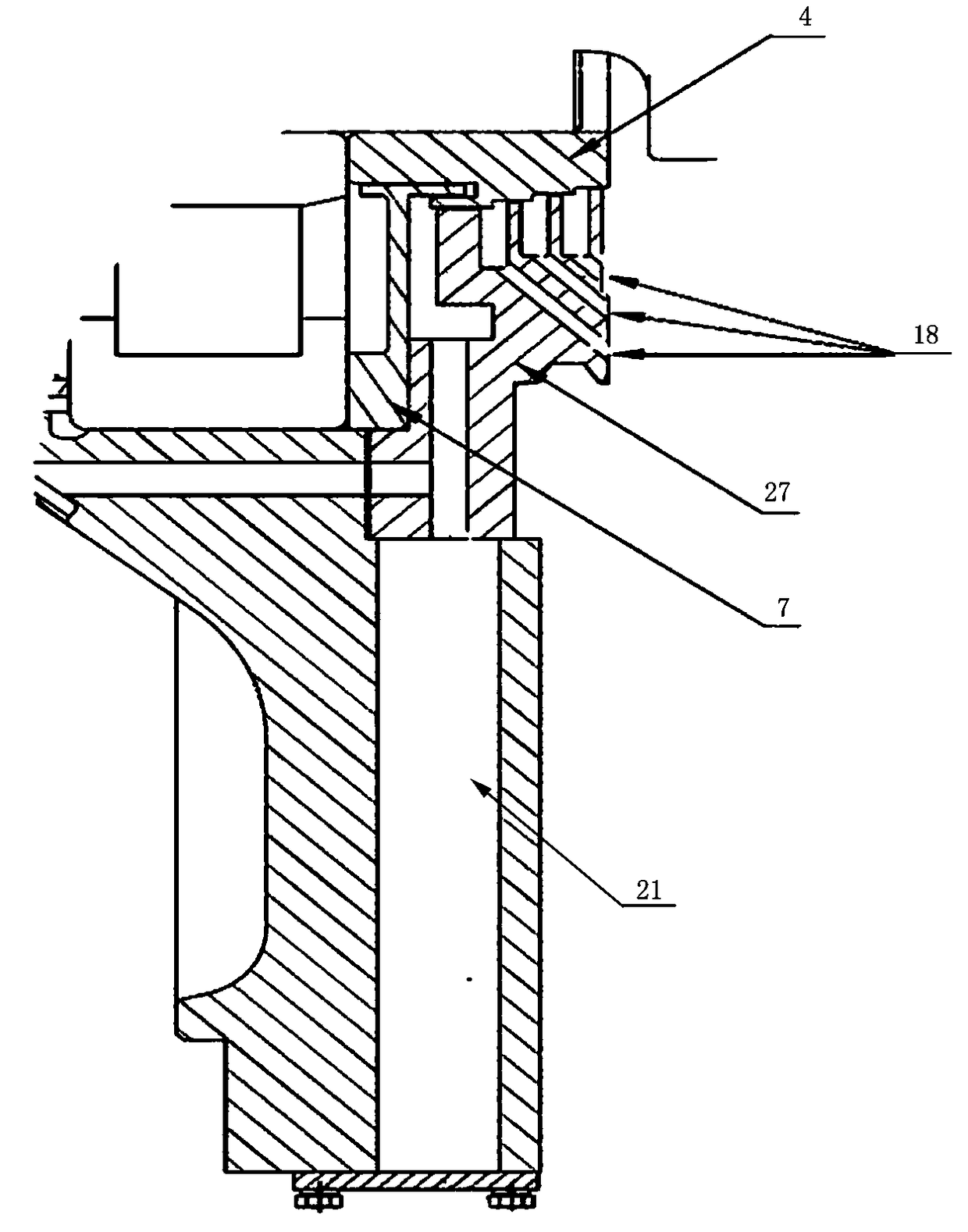 Multifunctional motor bearing sealing structure