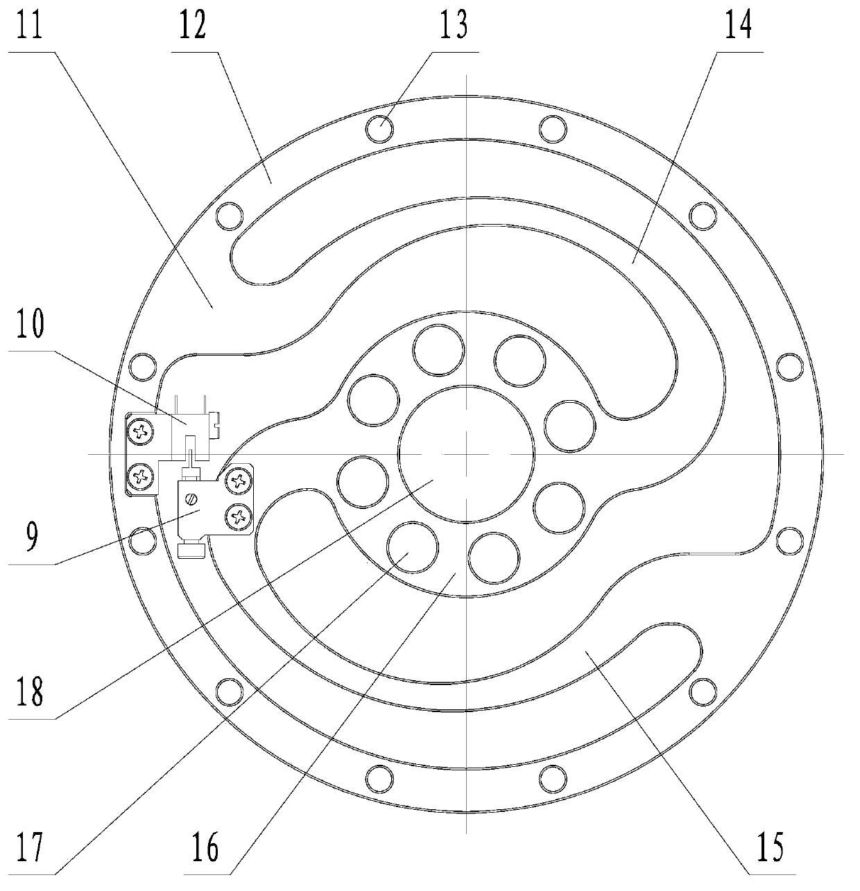 Mechanical arm joint torque measuring device