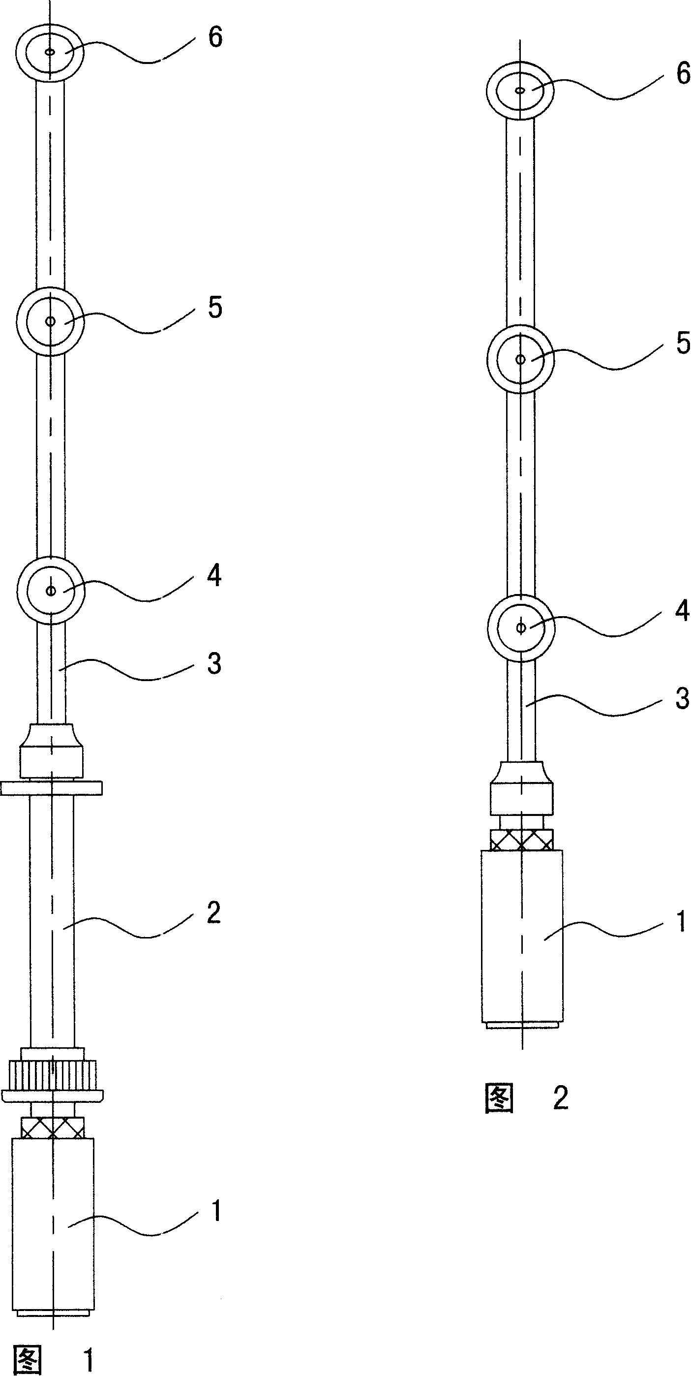 Multiple-nozzle chips connected in series multiple-segment spray lance of the vaporizer