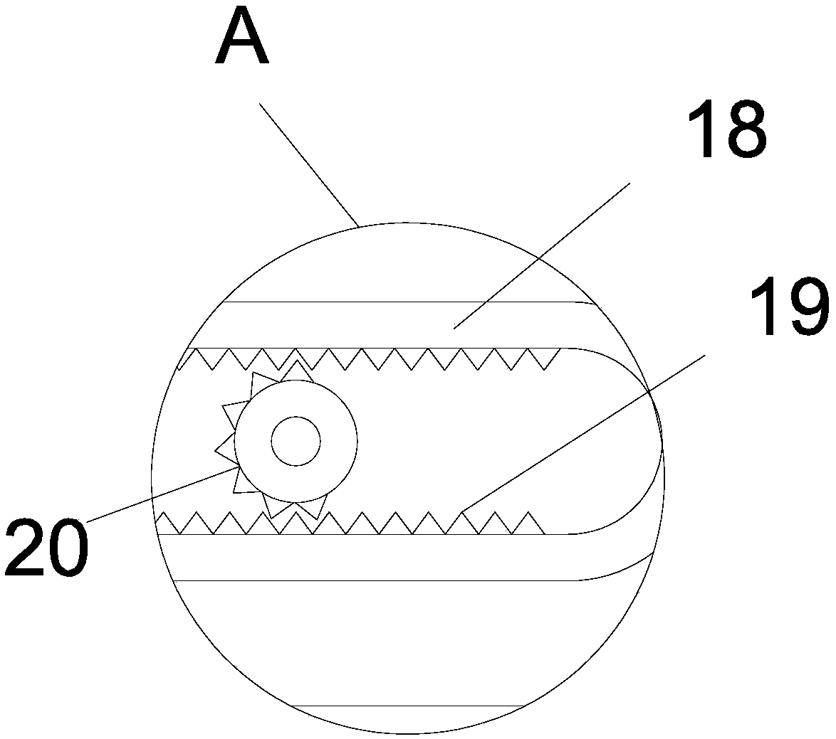 Copper wire winding device with cleaning function