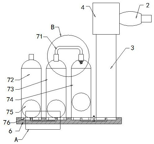 Pulmonary function training device for respiratory medicine