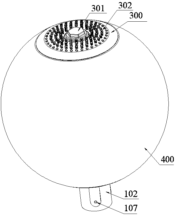 Street lamp holder