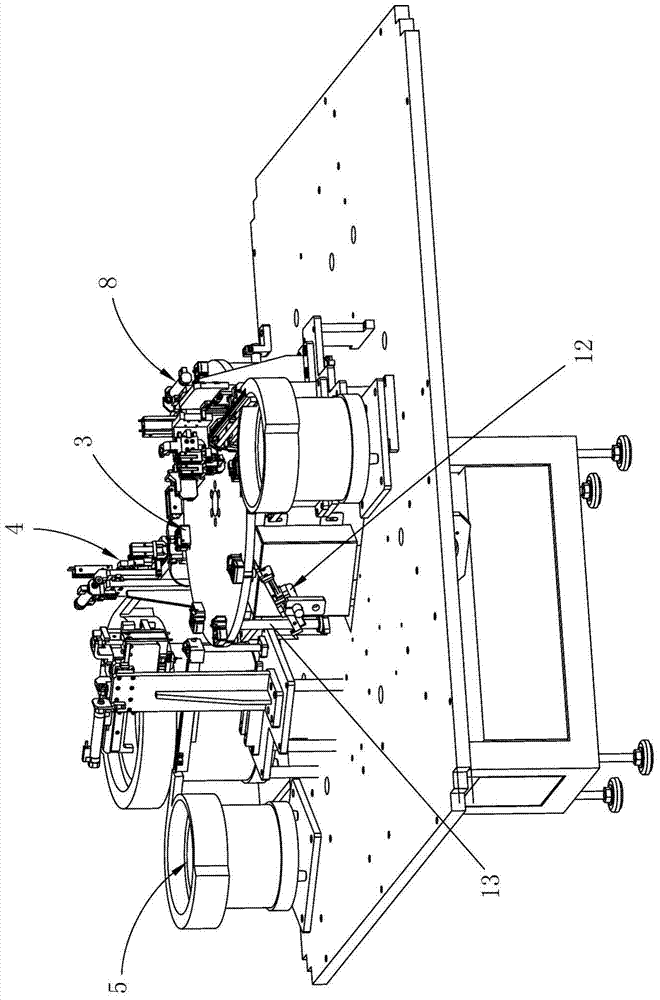 Automatic assembly machine for spring-type microswitch