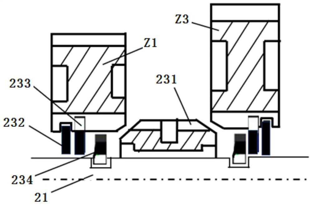 Electric loader transmission system and electric drive assembly